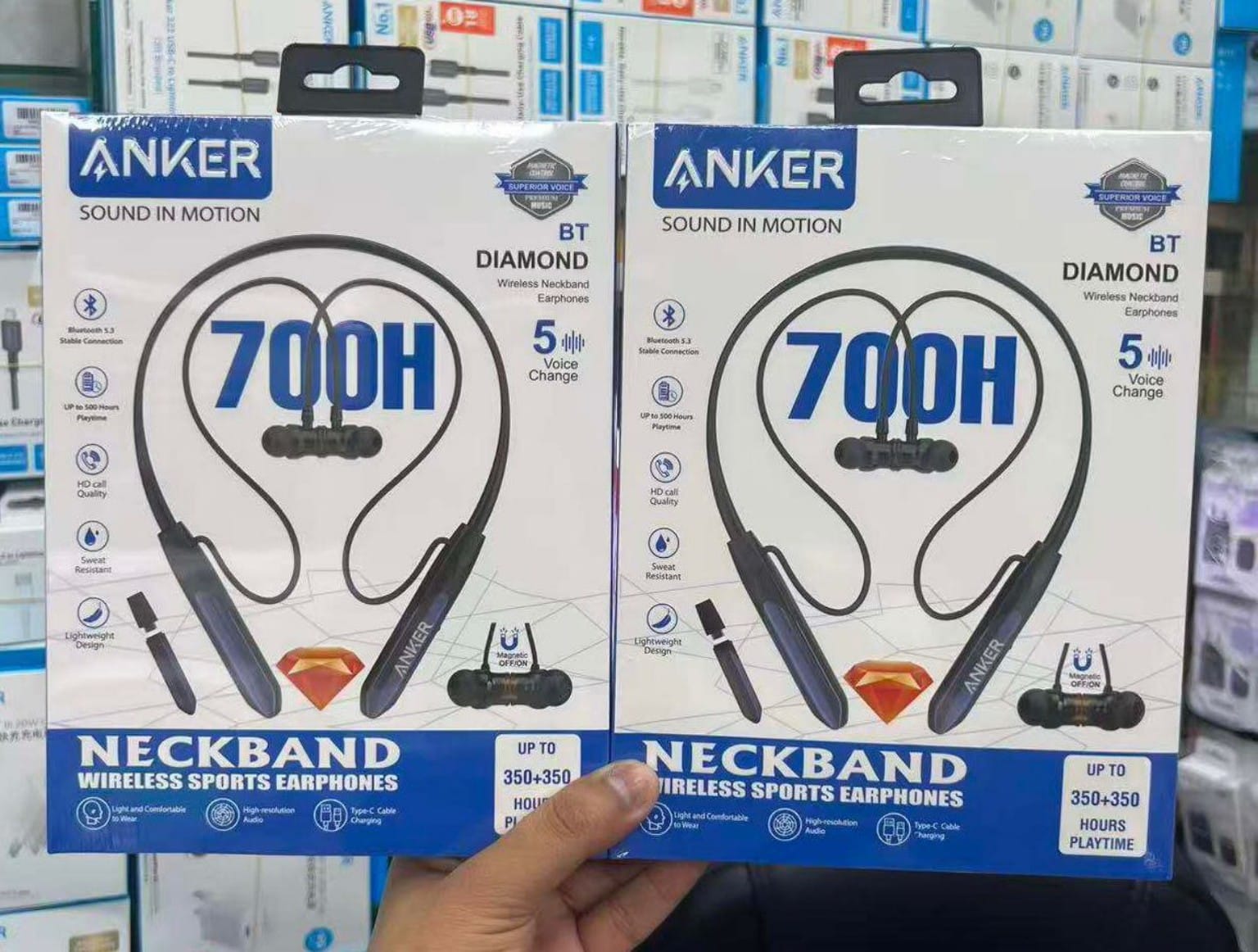 Anker BT Diamond | Double Battery | 700H Battery Backup