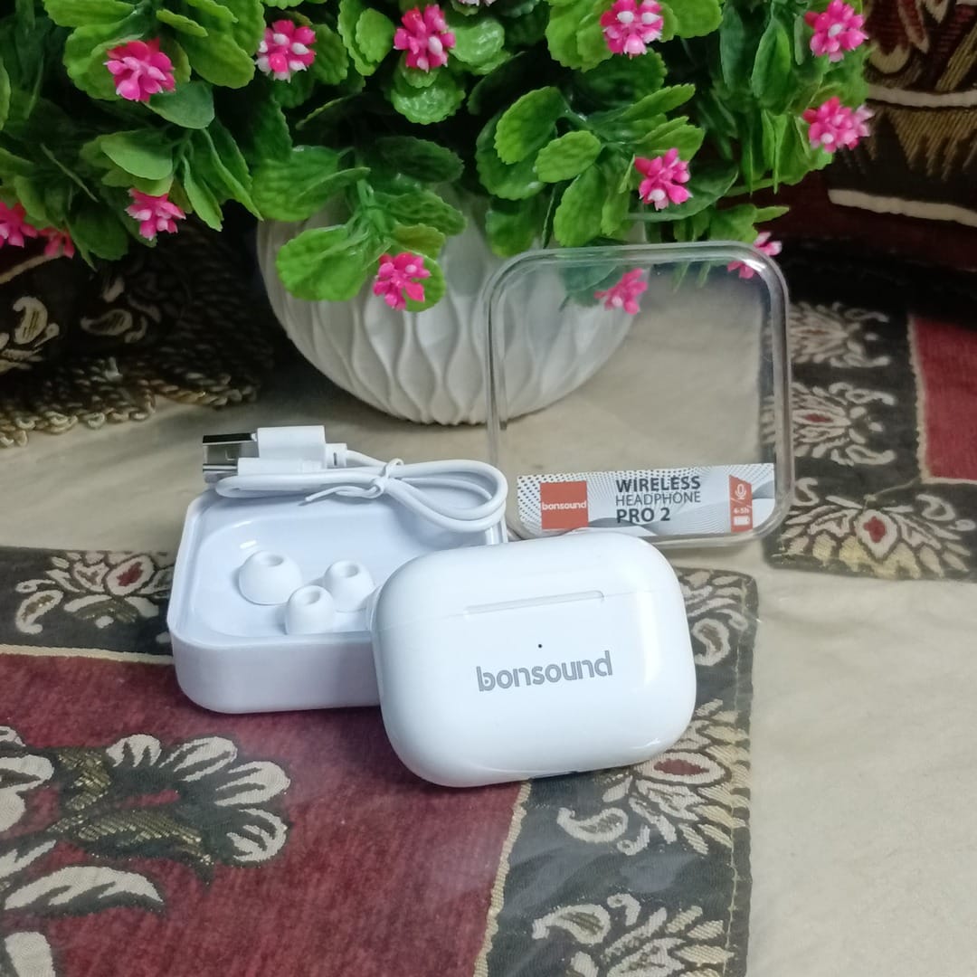 Bonsound Pro-2 | Bluetooth Earphone | Color White